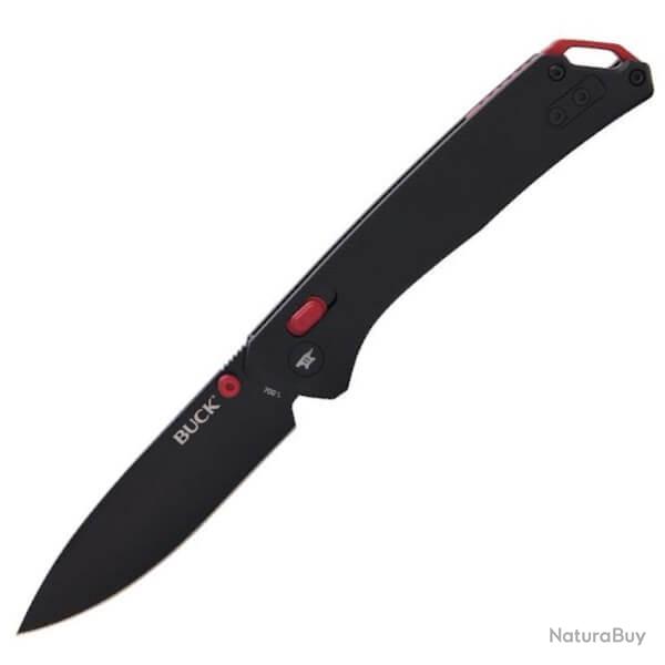 Couteau pliant Buck "Nomad" aluminium noir