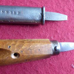 2 tournevis arm&eacute;e francaise  pour revolver et fusil r&eacute;glementaire