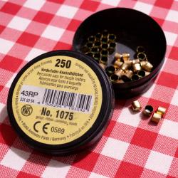 amorces RWS 1075 par 50 pour tout r&eacute;volver et Colt Poudre noire.