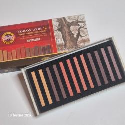 Koh I Noor , pastel doux pour artistes Toison d'or  pour l'Artiste - automne
