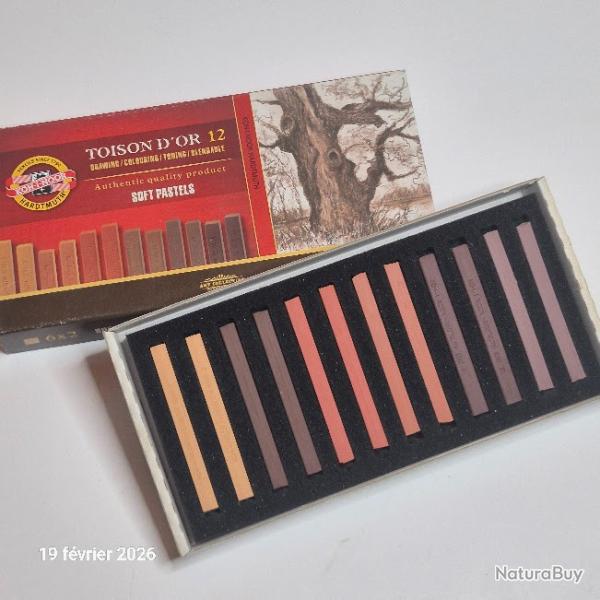 Koh I Noor , pastel doux pour artistes Toison d'or  pour l'Artiste - automne
