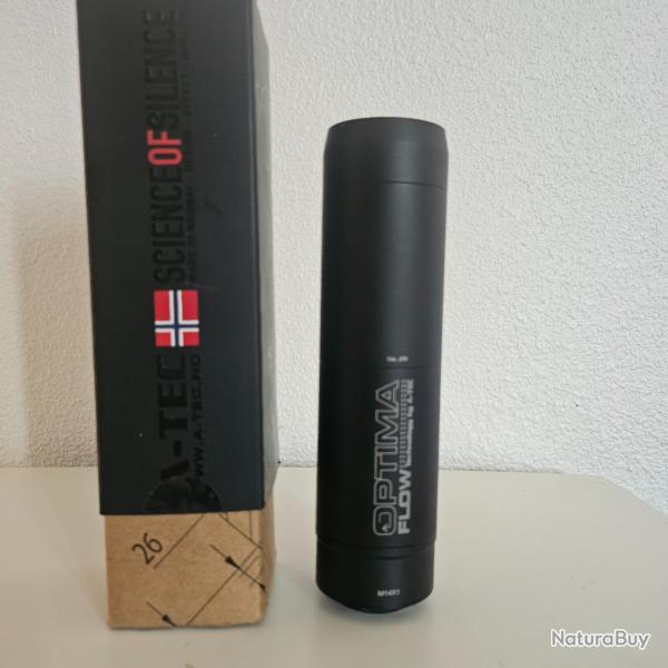 silencieux A-TEC optima 45 flow calibre 9.3-375 pour semi automatique