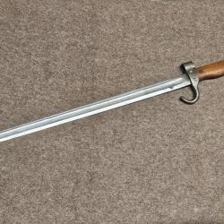 Baionnette de mousqueton Berthier sans fourreau