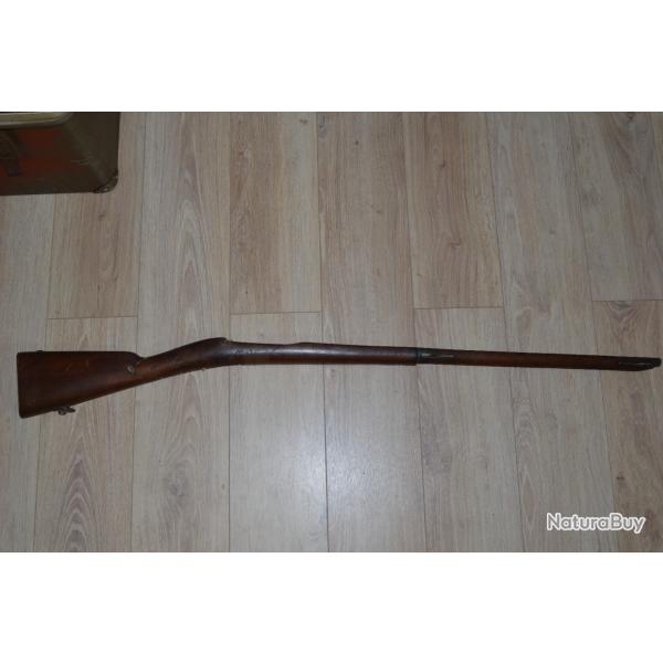 Crosse / bois  pour fusil Chassepot / M1866  France restauration HS