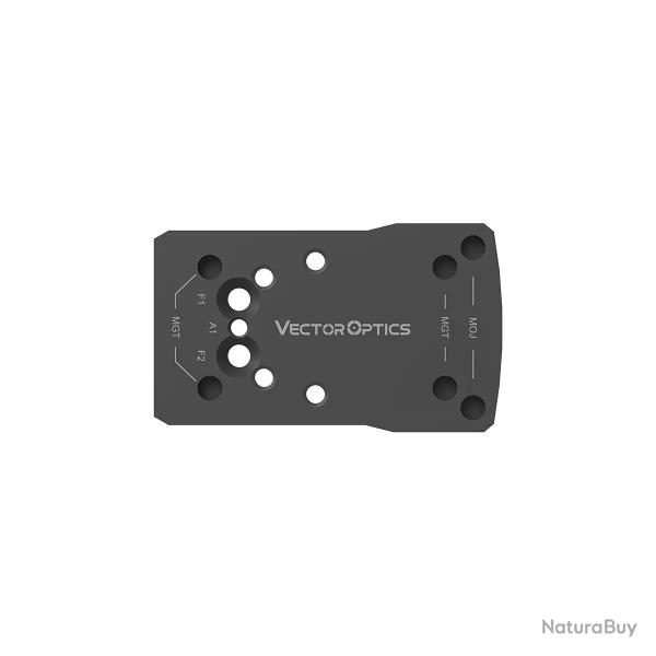 PLATINE glock MOJ MGT 2-in-1  vector optics point rouge