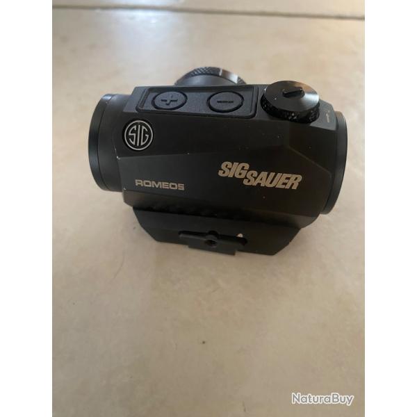 Point rouge Sig Sauer Romeo 5