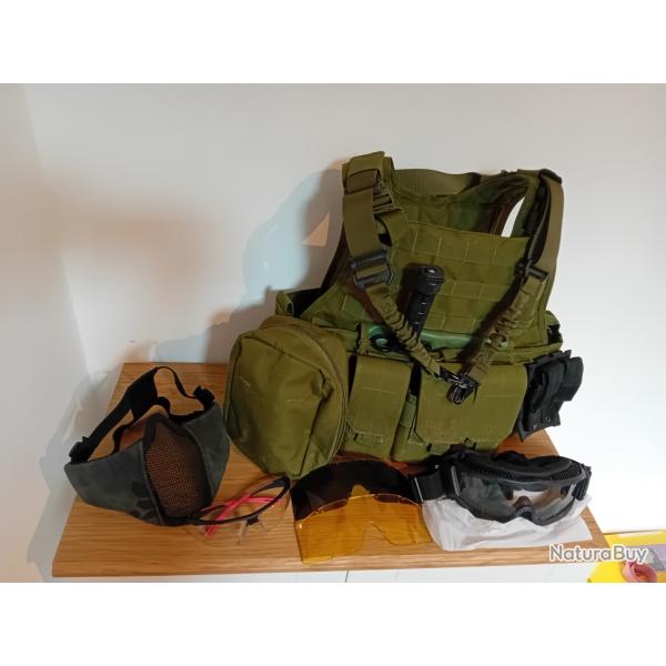 Gilet tactique airsoft