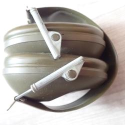 Casque anti bruit. Id&eacute;al tir, TAR, Arm&eacute;e suisse