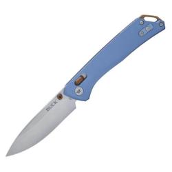 Couteau pliant Buck "Nomad" aluminium bleu