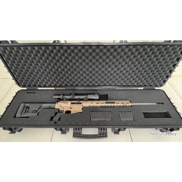 Carabine Aero Precision M5E1 AR10 24" - 6.5 Creedmoor - Pack complet TLD