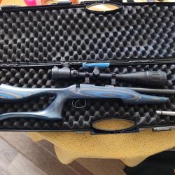 CZ455 THUMBHOLE BLUE vendu sans la lunette 22lr