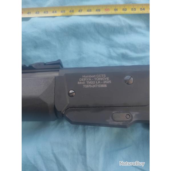 Carabine a levier sous garde derya 22lr