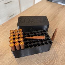 Bo&icirc;te munitions calibre 7.62x54R