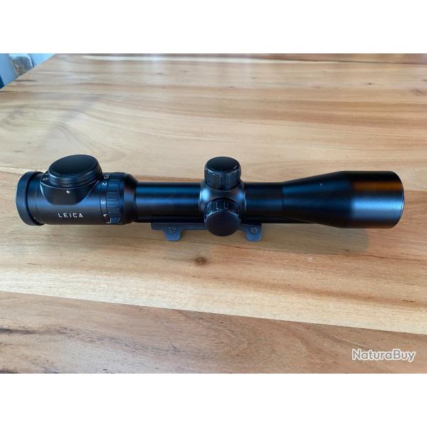 Belle occasion: Leica Magnus mixte 1.5 - 10 x 42 et son montage a rail Blaser