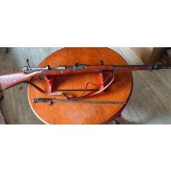 Mauser 98 model 1909 perou avec sa ba&iuml;onnette