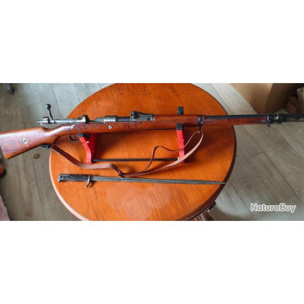 Mauser 98 model 1909 perou avec sa ba�onnette