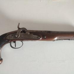 Pistolet d'Officier Anglais, XVIII&egrave;me / XIX&egrave;me Si&egrave;cle