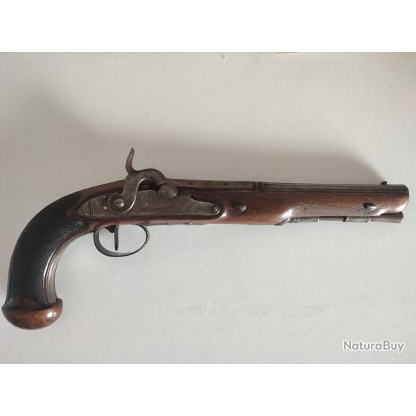 Pistolet d'Officier Anglais, XVIII�me / XIX�me Si�cle