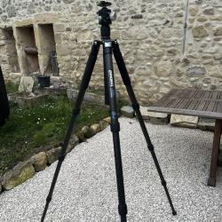 INNOREL RT85C Kit Tr&eacute;pied et Rotule Carbone 184cm - Charge Max. 25kg