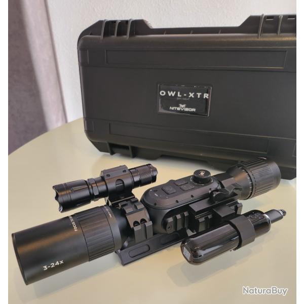 lunette vision nocturne NITEVIZOR OWL- XTR zoom 3 X 24