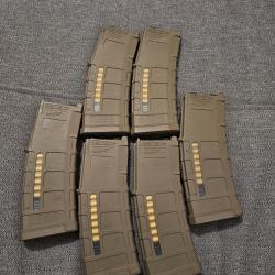 6 Chargeurs GBBR (lot ou unit&eacute;) Zet System EMG/Double Eagle