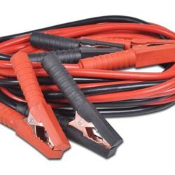 C&acirc;ble d&eacute;marrage aluminium cuivre 1000A 5 m pinces isol&eacute;es voiture