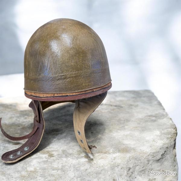 casque moto Arm�e Belge 1951 ABL