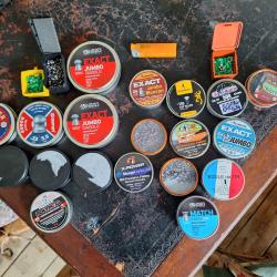 plomb 4 5 et 5 5 mm lot affaire &agrave; saisir