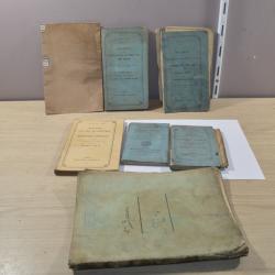 Ensemble de Manuels  Livre Soldat 12 r&eacute;giment Artilleries 10 Batterie 14/18