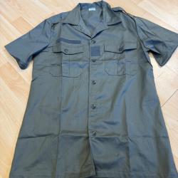 chemisette vert kaki armee francaise v&eacute;ritable neuf 37/38