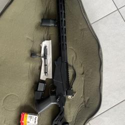 Carabine Ruger precision rimfire Cal.22lr chargeur 10 coups - canon de 46cm filete 1/2-28