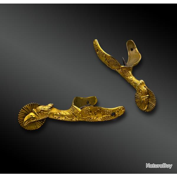 PAIRE d'EPERON pour enfant - Latchford, Royaume-Uni - XIX�me si�cle