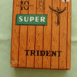 REF 2 - BELLE BO&Icirc;TE CARTOUCHES CHASSE CAL 16 - REY Trident - PLOMBS N&deg; 1