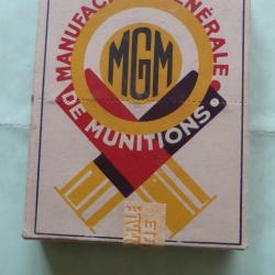 REF 5 - BELLE BO&Icirc;TE CARTOUCHES CHASSE CAL 16 - MGM - PLOMBS N&deg; 5