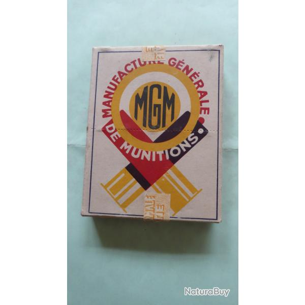 REF 5 - BELLE BO�TE CARTOUCHES CHASSE CAL 16 - MGM - PLOMBS N� 5