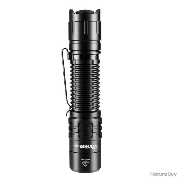 Lampe Torche EDC TD02 2000 Lm Batterie 18650 �tanche IPX8 Camping Airsoft Wurkkos