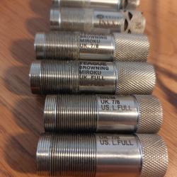 Chokes calibre 20 pour Miroku ou 525 Browning