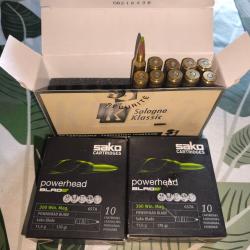 Assortiment de cartouche 300 win mag