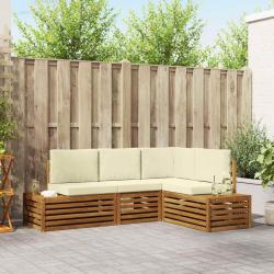Ensemble de canap&eacute; de jardin 10 pcs Gris Poly rotin