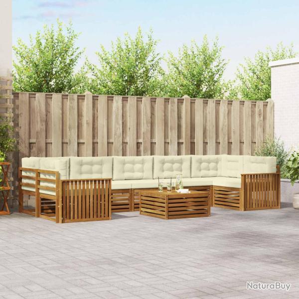 Ensemble de canap� de jardin 5 pcs Gris clair Poly rotin