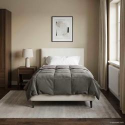 Chaises de jardin et coussins noir lot de 8 Bois de teck massif