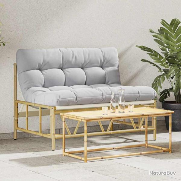 Chaises de jardin lot de 6 et coussins bleu royal Bois de teck