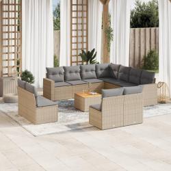 Chaises de jardin lot de 8 avec coussins Bois de teck massif