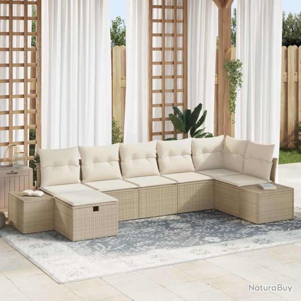 Chaises pliables de jardin avec coussins lot de 8 Bois d'acacia