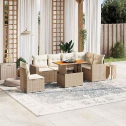 Chaise de jardin 6 pcs Huile Naturelle Bois d'Acacia Massif