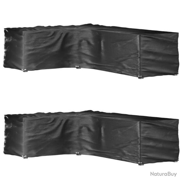 Chaises de jardin pliantes lot de 8 noir poly rotin bois massif