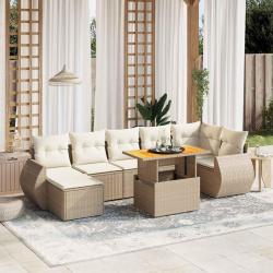 Chaises pliables de jardin avec coussins lot de 4 Teck solide