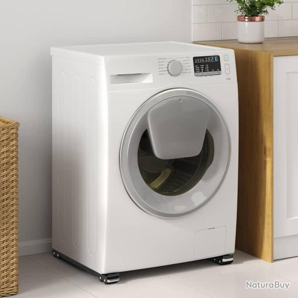 Chaises de jardin empilables avec coussins lot de 6 Teck solide