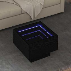 Salon de jardin 7 pcs avec coussins noir r&eacute;sine tress&eacute;e