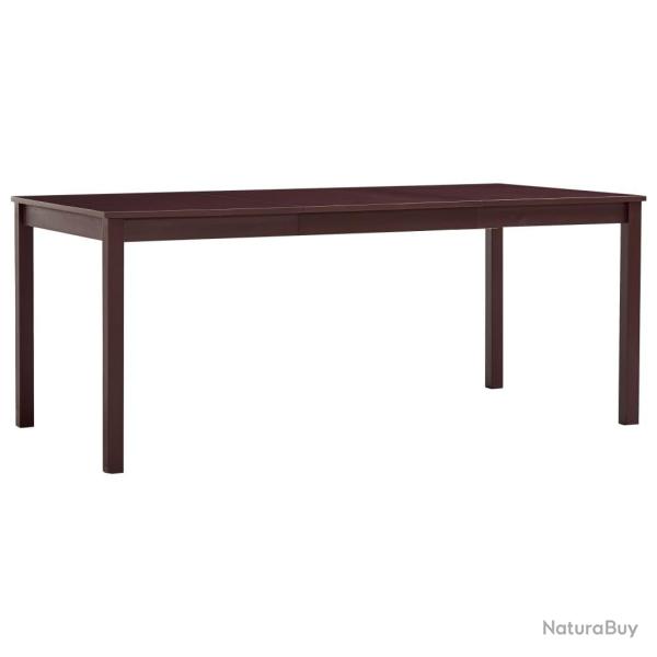 Salon de jardin avec coussins 7pcs marron r�sine tress�e acacia